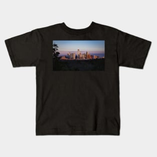 Downtown Austin Sunrise 5 Kids T-Shirt
